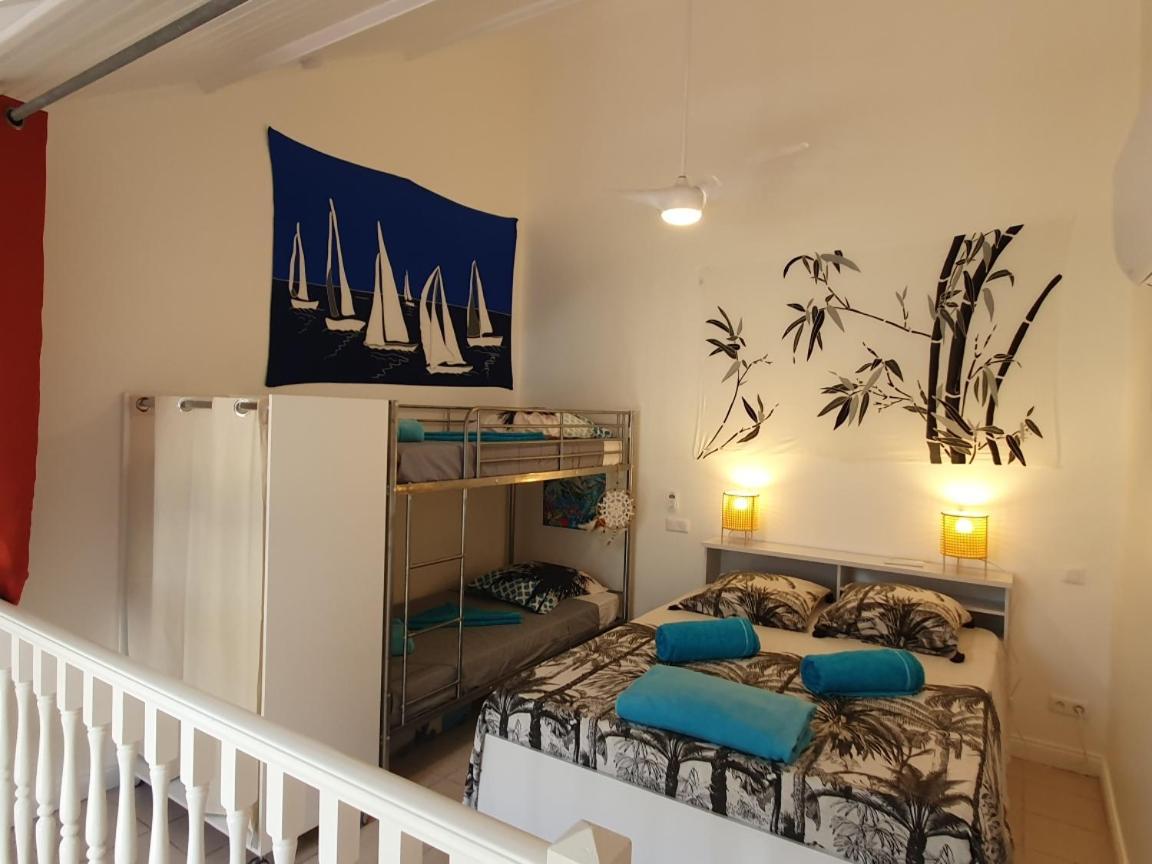 Appartement Ker-Eol Residence Canouan Sainte-Anne Avec Piscine Bagian luar foto